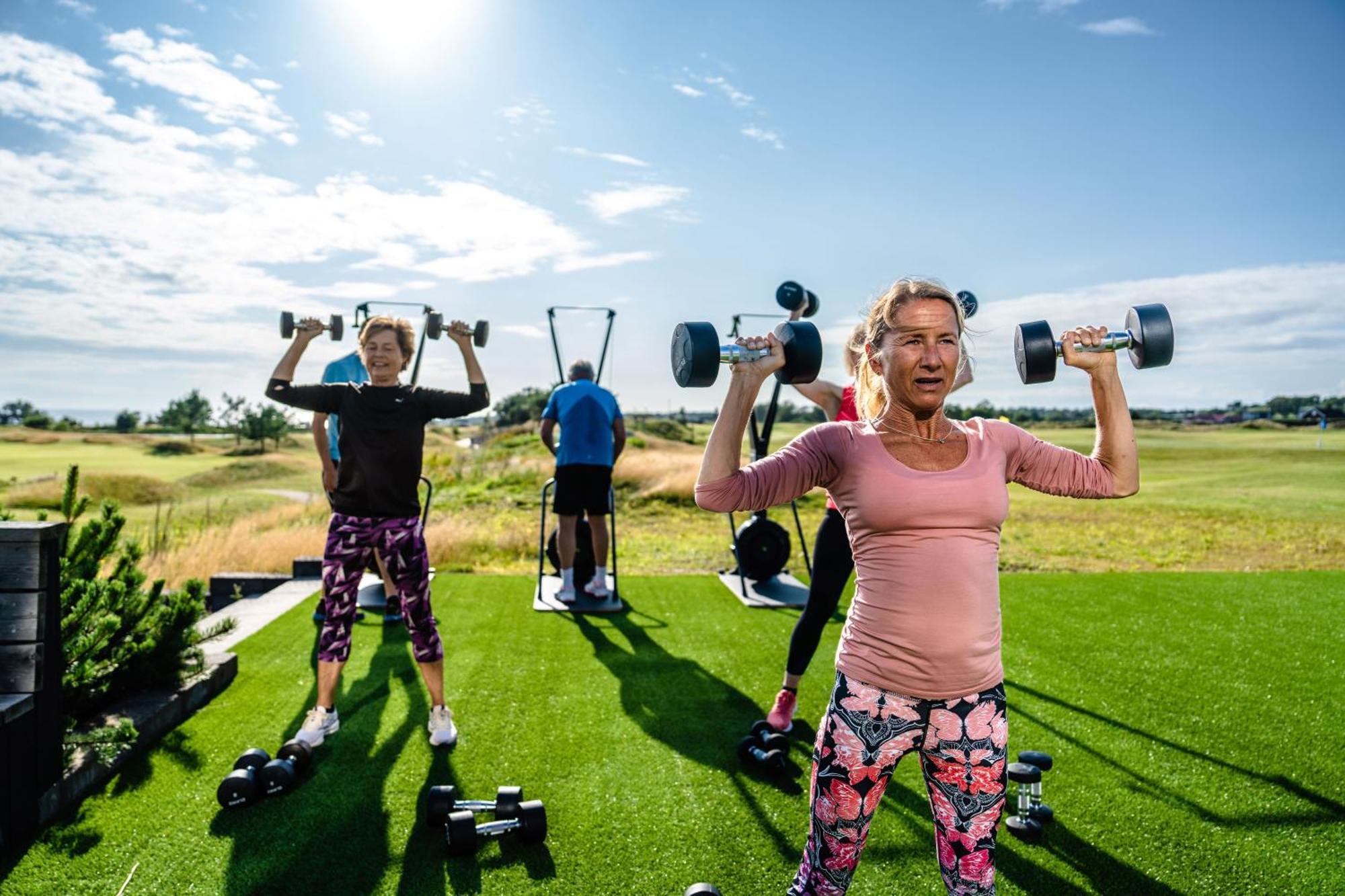 Halmstad Golfarena Hotell & Laegenheter Strandlida Exteriér fotografie