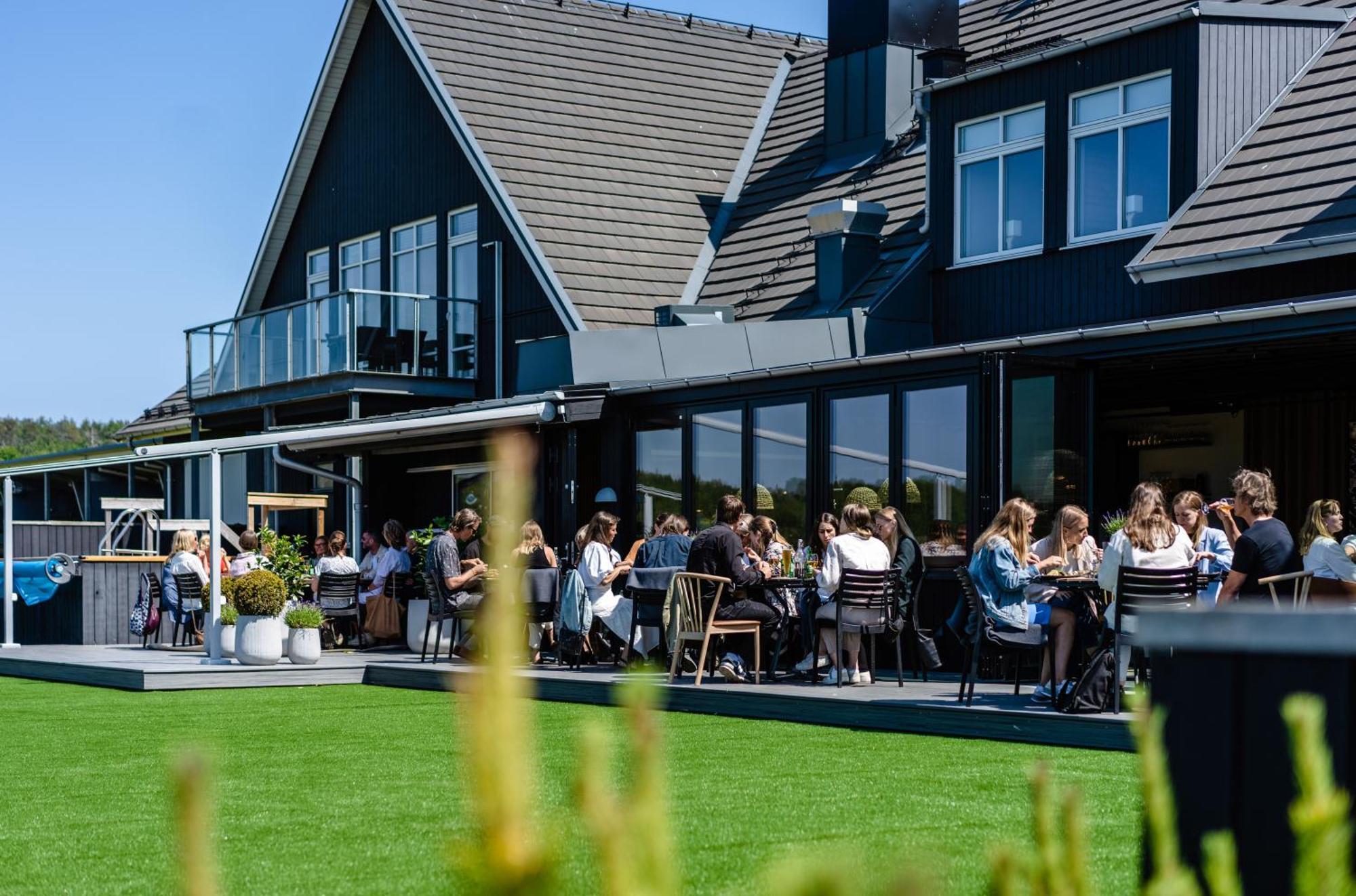 Halmstad Golfarena Hotell & Laegenheter Strandlida Exteriér fotografie